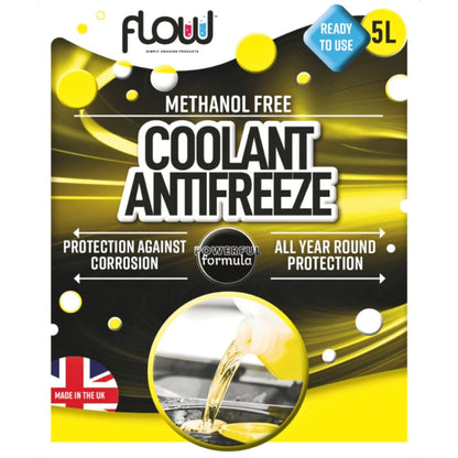 Flow Chemicals Ready To Use Anti-freeze Engine Coolant | 1 x 5L