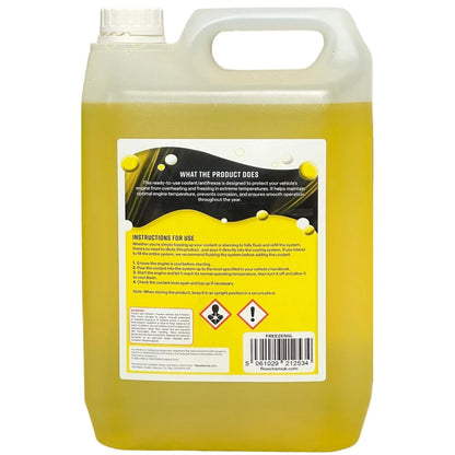 Flow Chemicals Ready To Use Anti-freeze Engine Coolant | 1 x 5L