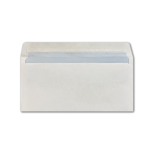 5 Star DL Wallet Envelope Self Seal 80gsm White (Pack of 25) 600371