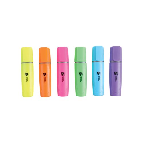 5 Star Highlighter Set Recycled Content Bright Assorted (Pack of 10) FS667988