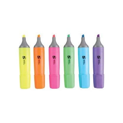5 Star Highlighter Set Recycled Content Bright Assorted (Pack of 10) FS667988