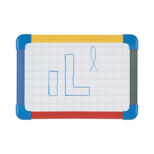 5 Star Schoolmate Non-Magn Whiteboard Plain/Grd A3 Pack of 5 FS669008