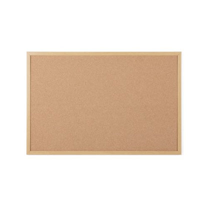 5 Star Cork Noticeboard Oak Effect Frame 1800x1200mm FS669062