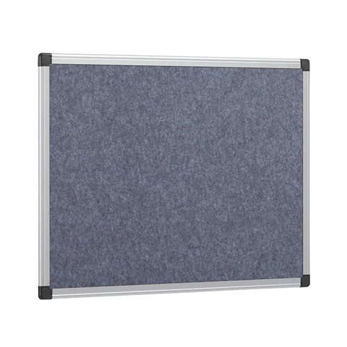 5 Star Fire Retardant Noticeboard 600x900mm Grey FS669100