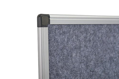 5 Star Fire Retardant Noticeboard 600x900mm Grey FS669100