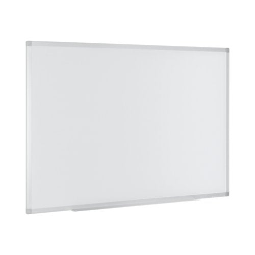 5 Star Enamel Magn Whiteboard with Clip-on Tray 1800x1200mm FS669125
