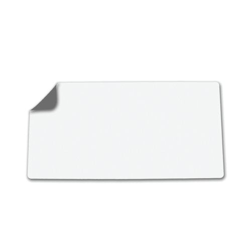 5 Star Double Sided Heat-Resistant Desk Mat 800x400mm Faux Leather Grey/White
