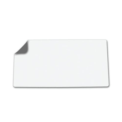 5 Star Double Sided Heat-Resistant Desk Mat 800x400mm Faux Leather Grey/White