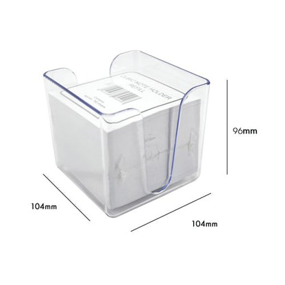 5 Star Memo Cube Notepad Holder Crystal FS677660