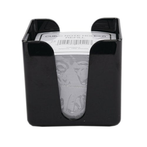 5 Star Memo Cube Notepad Holder Black FS677666