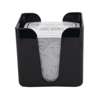 5 Star Memo Cube Notepad Holder Black FS677666