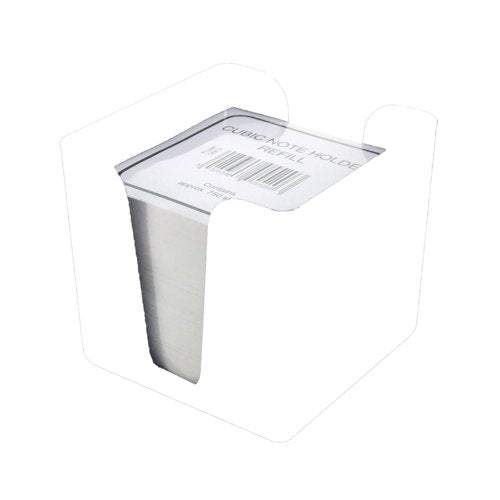 5 Star Memo Cube Notepad Refill White FS677687
