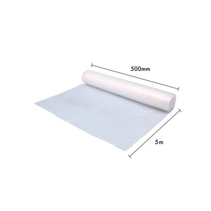5 Star Bubble Wrap Roll Small Bubble 500mmx5m Clear FS678862