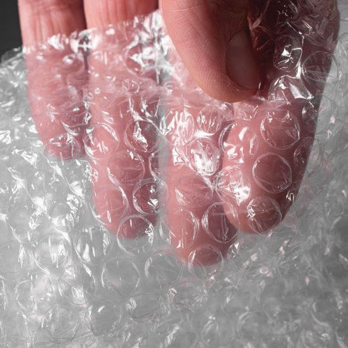 5 Star Bubble Wrap Roll Small Bubble 500mmx5m Clear FS678862