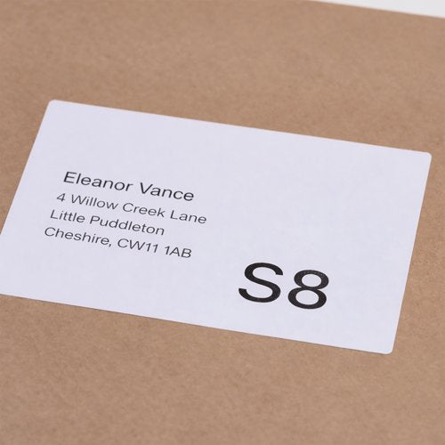 5 Star A4 Integrated Labels S8 190x90mm Pack of 1000 FS679945