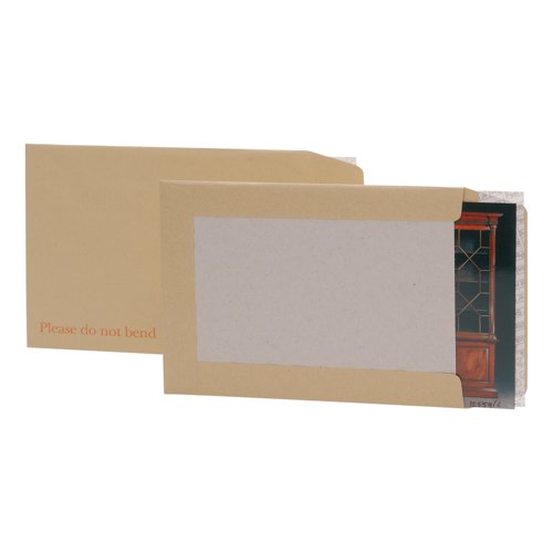 5 Star Recycled C3 Board Backed Envelope Hot Melt Peel and Seal 120gsm Manilla (Pack of 50) 930172