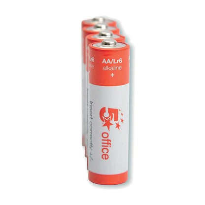 5 Star Office Batteries AA (Pack of 4)