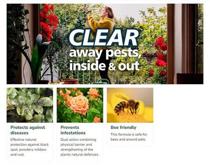 Fungusclear Pesticde Free Plant Shield Spray 800ml