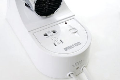 Kendal 1600 Wall Mounted Hair Dryer with Integrated Shaver Socket White 3004