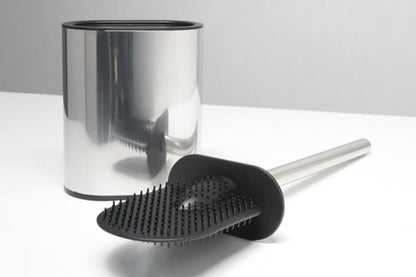 Sana Silicone Toilet Brush and Holder Polished Steel 10350
