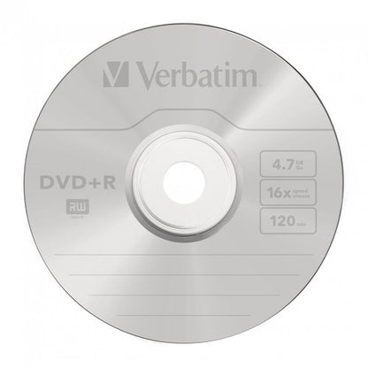 Verbatim DVD+R Spindle 16x 4.7GB (Pack of 25) 43500