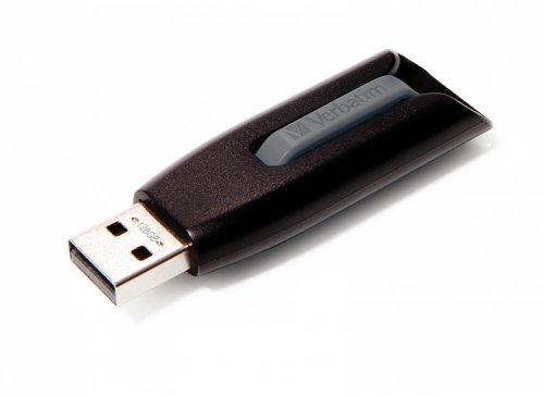 Verbatim Store N Go V3 USB 3.0 Flash Drive 16Gb Black 49172