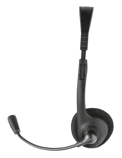 Trust Primo Chat Headset for PC and laptop (Remote inline volume control for speakers) 21665
