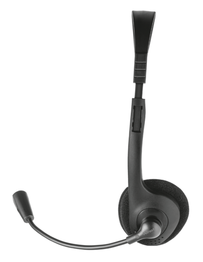 Trust Primo Chat Headset for PC and laptop (Remote inline volume control for speakers) 21665