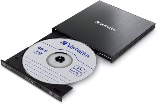 Verbatim External Slimline Blu-Ray Writer Type-C 43889