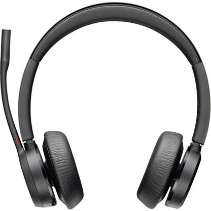 Poly Voyager 4320 Binaural USB-A Headset MS Teams Certified BT700 Dongle Charging Stand 77Z00AA
