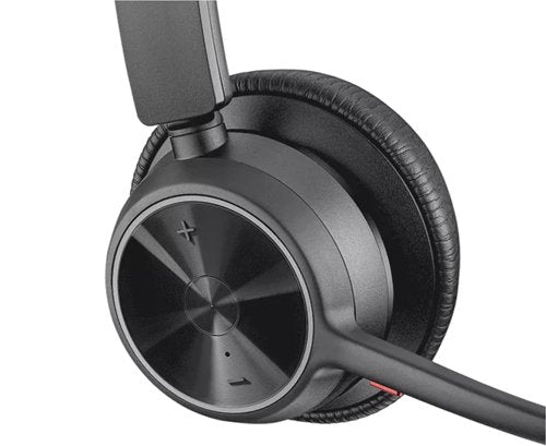 Poly Voyager 4320 Binaural USB-A Headset MS Teams Certified BT700 Dongle Charging Stand 77Z00AA