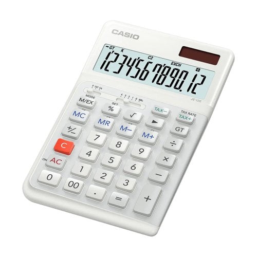 Casio MS-100FM 10 Digit Desktop Calculator Silver MS-100FM-WA-UP
