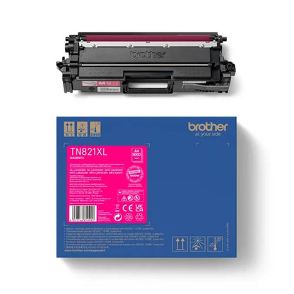Brother TN-821XLM Toner Cartridge High Yield Magenta TN821XLM