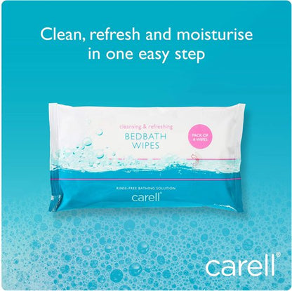 Clinell Bed Bath Wipes x8 Wipes (Pack of 24) CBB8