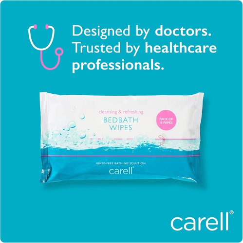 Clinell Bed Bath Wipes x8 Wipes (Pack of 24) CBB8