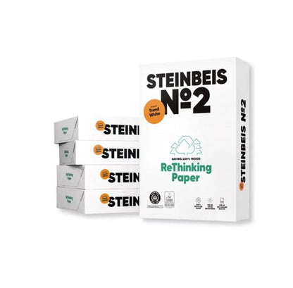Steinbeis No.2 Recycled Paper Off-White A3 80gsm (Pack of 2500) 4260074849035