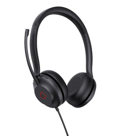 Yealink UH35 Dual Wired On-ear Headset USB-A USB-C Certified Microsoft Teams UC Certified 1308164