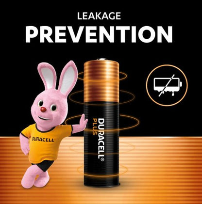 Duracell Plus AA Battery Alkaline 150% Extra Life Power Boost (Pack of 16) 5009375+