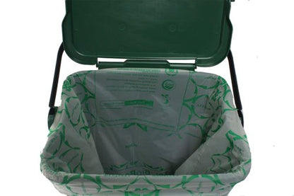 10L Kitchen Waste Caddy with Lid Green GDN800002