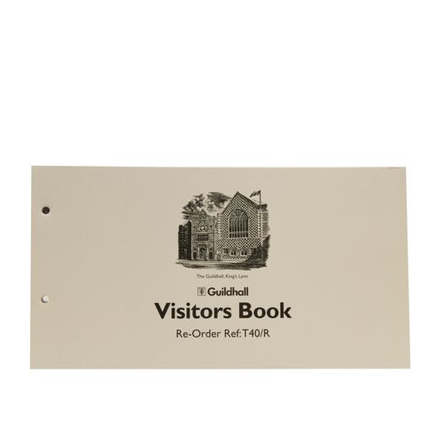 Exacompta Guildhall Loose-Leaf Visitors Book Refill (Pack of 50) T40/R