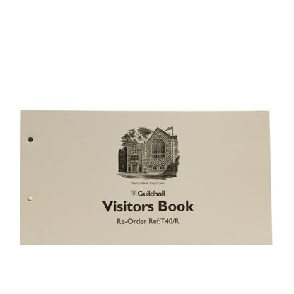 Exacompta Guildhall Loose-Leaf Visitors Book Refill (Pack of 50) T40/R