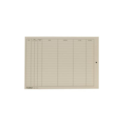 Exacompta Guildhall Loose-Leaf Visitors Book Refill (Pack of 50) T40/R