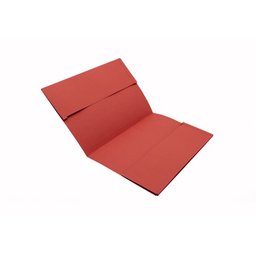 Exacompta Guildhall Double Pocket Wallet 315gsm Red A4/Foolscap (Pack of 25) 218-REDZ
