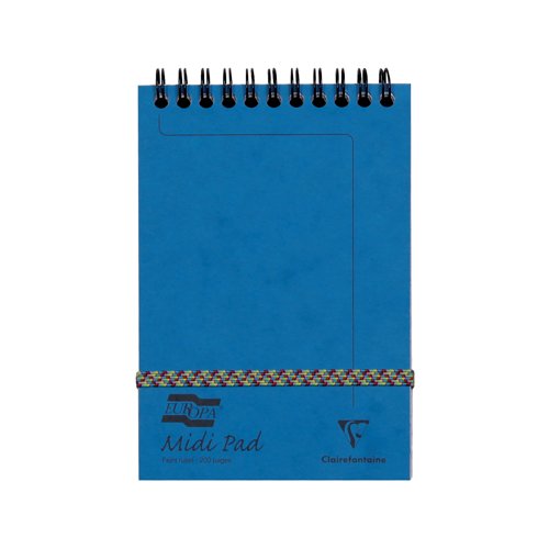 Clairefontaine Europa Midi Notepad 152x102mm Assortment A (Pack of 10) 4935
