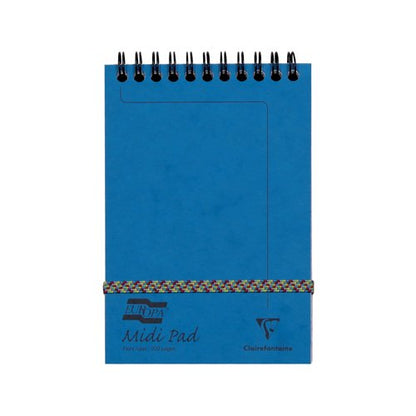 Clairefontaine Europa Midi Notepad 152x102mm Assortment A (Pack of 10) 4935