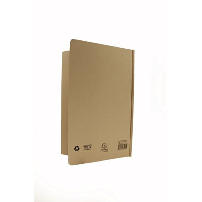 Exacompta Guildhall Heavyweight Transfer Spiral Pocket File Foolscap Buff (Pack of 25) 211/6001