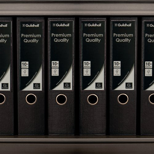 Exacompta Guildhall 80mm Lever Arch File A4 Blue (Pack of 10) 222/2001Z