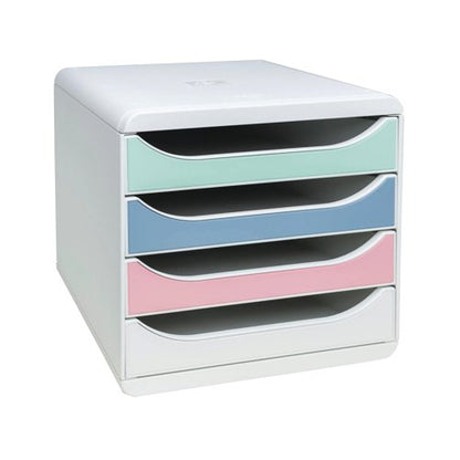 Exacompta Autentik Big Box Drawer Set Assorted 310303D