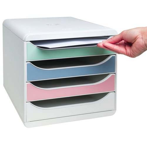 Exacompta Autentik Big Box Drawer Set Assorted 310303D