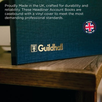 Exacompta Guildhall Account Book 80 Pages 7 Cash Columns 31/7 1019